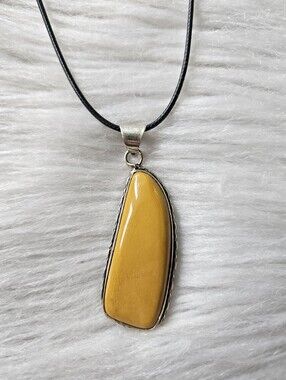 Yellow Jasper Necklace